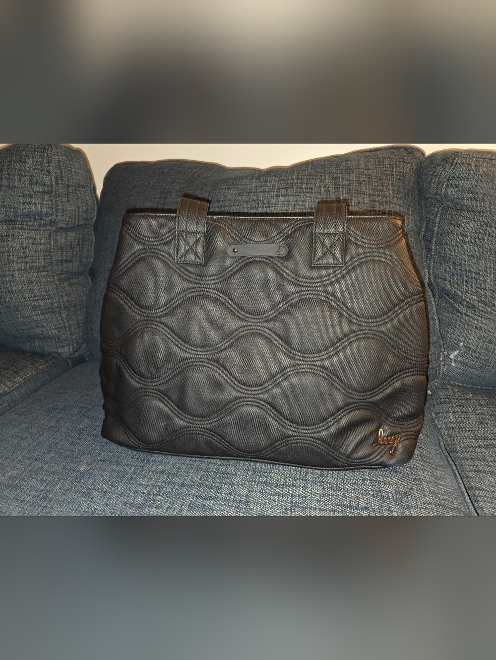 Lug Tempo Matte Luxe Vl In Black - EUC
